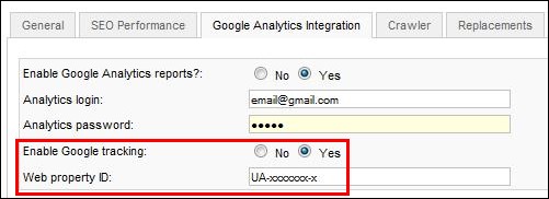 RSSeo! - enable google analytics tracking